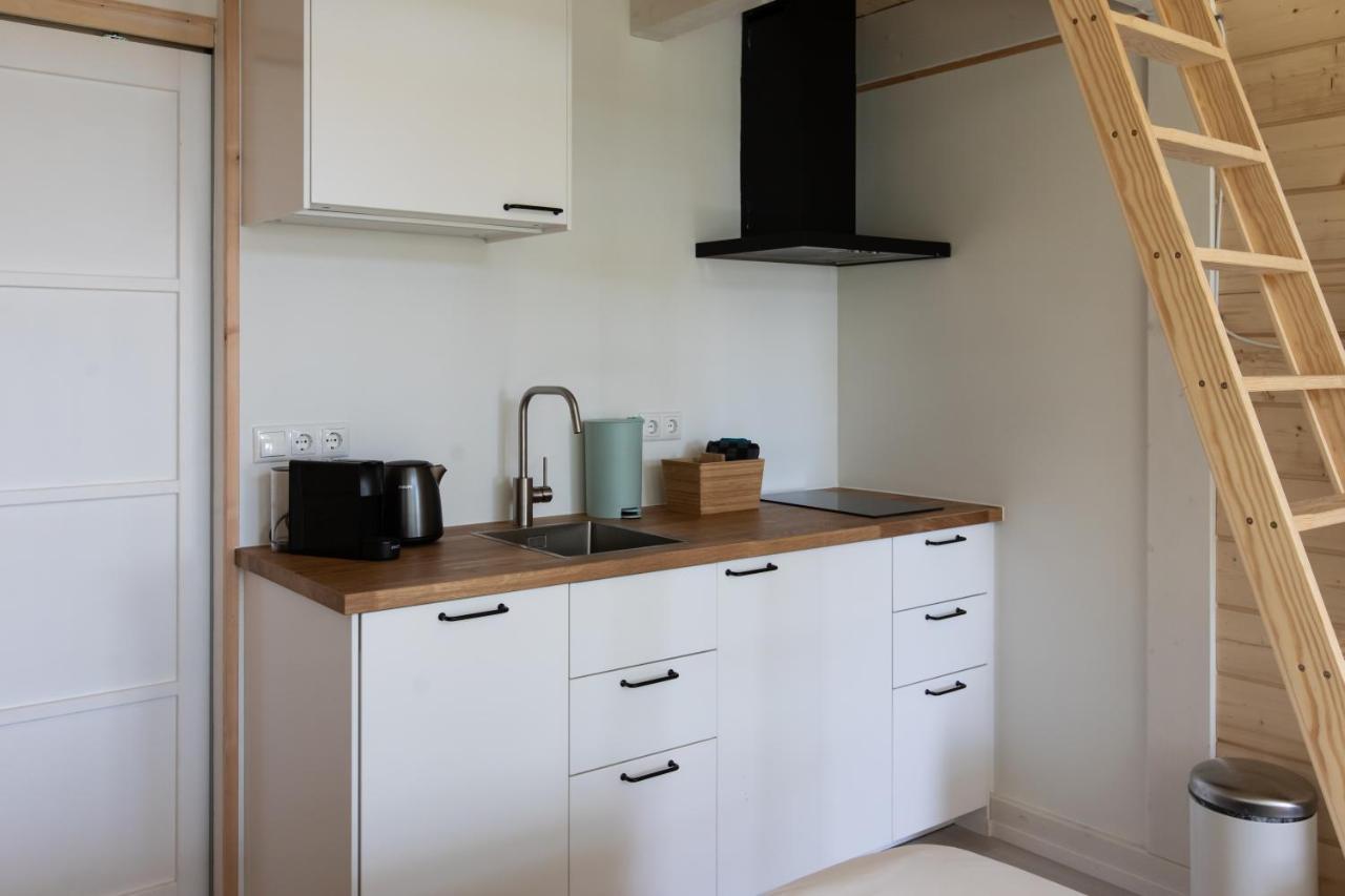 Tiny House - Optioneel Met Hottub Daire Dokkum Dış mekan fotoğraf