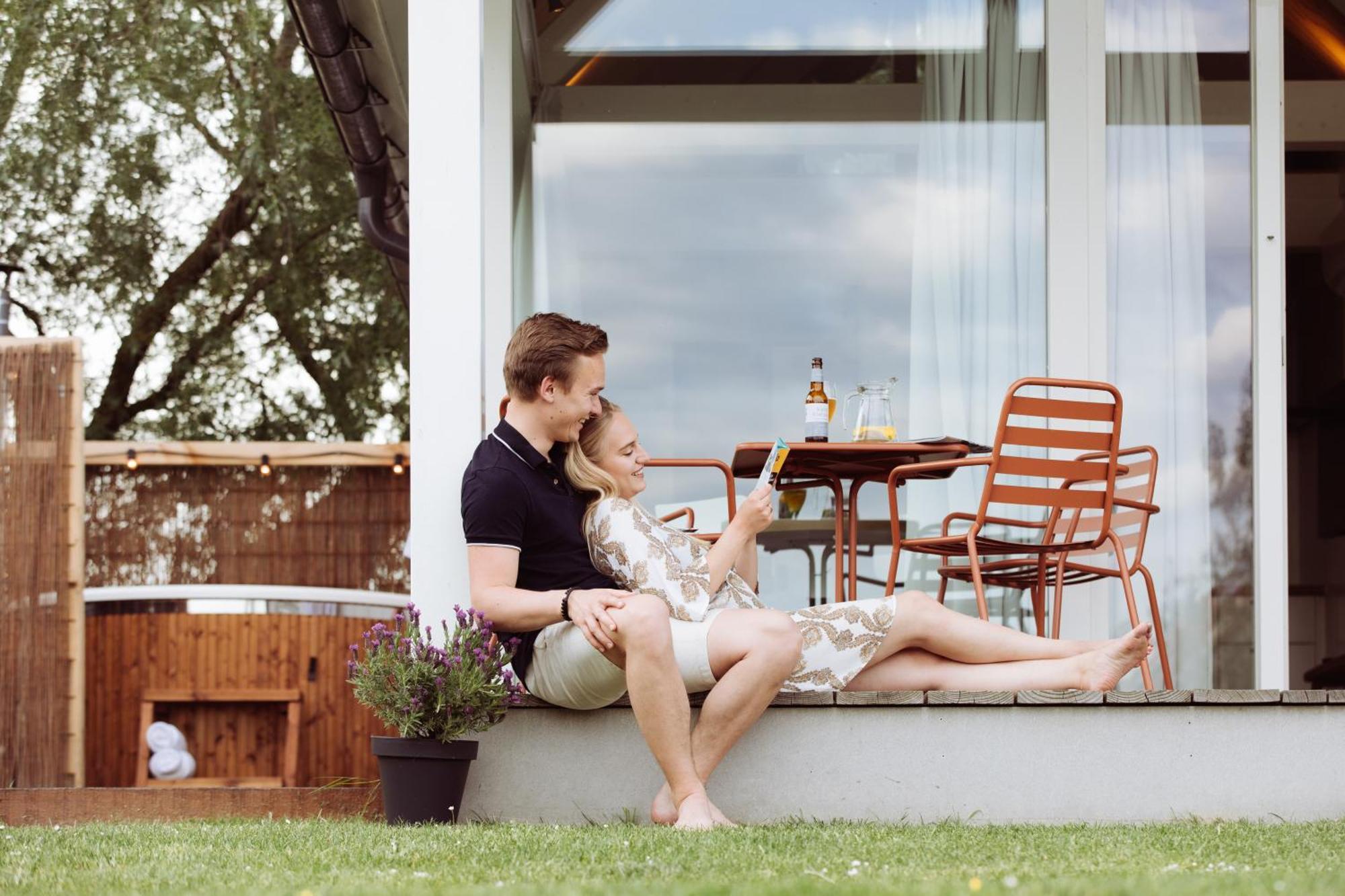 Tiny House - Optioneel Met Hottub Daire Dokkum Oda fotoğraf